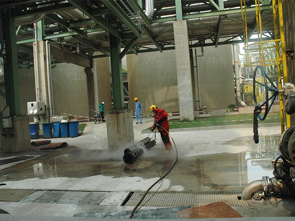 制浆蒸煮塔清洗